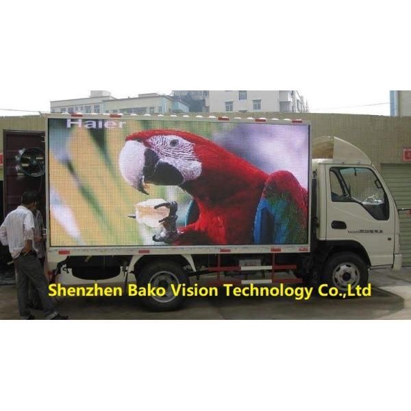 P4.81 P6.67 Mobile LED Screen Led Mobile Advertising Billboard With High Brightness