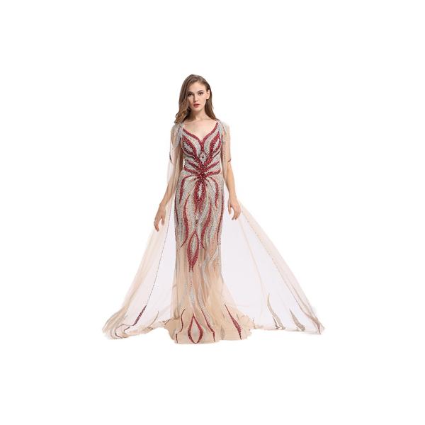 Fashion Ladies Long Wedding Dresses Gown 62 Inch For Formal Evening Party