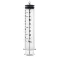 100 ml de seringue jetable avec des marques claires sur l' échelle, parfaite pour l' application précise de parfums et d' encres industrielles