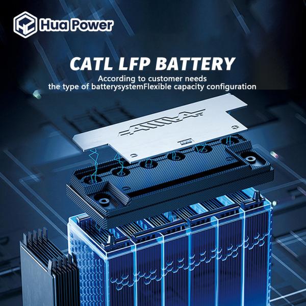 Hua Power 6000 Cycles 1100kWh 1MWh 0.5C 1C Experience Unmatched Energy Efficiency With Container Energy Storage System