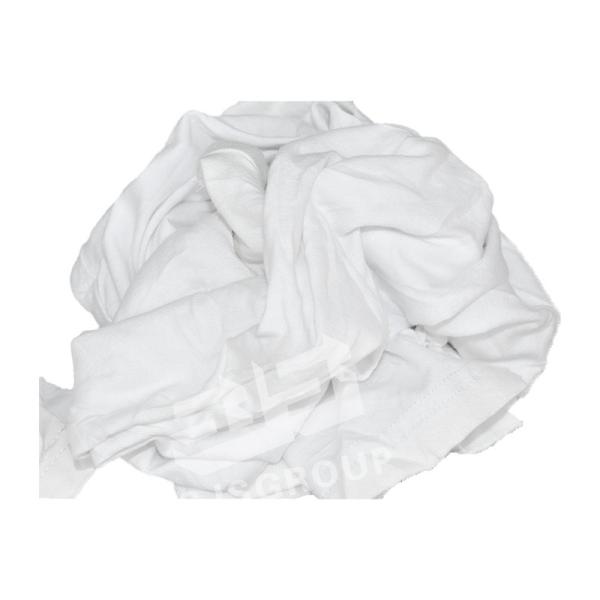 Grade A 5KG 10KG 20KG 25KG Industrial Trapos Lint Free Fabric Cutting Cloth Rags White T Shirt Rags Wiping Cloths Rags