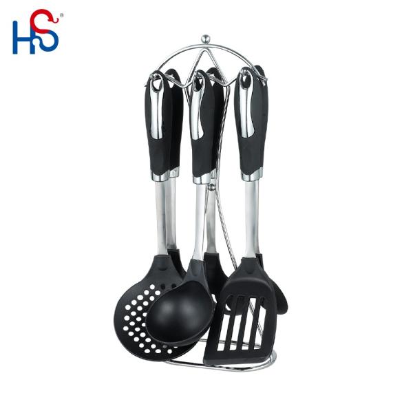 Support Sustainable Kitchen Utensil Set Wooden Handle Cooking Tools and Gadgets 2022