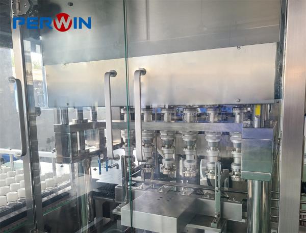 125ml Sera Filling Machine animal, garrafa Sera Aseptic Filling Capping Machine