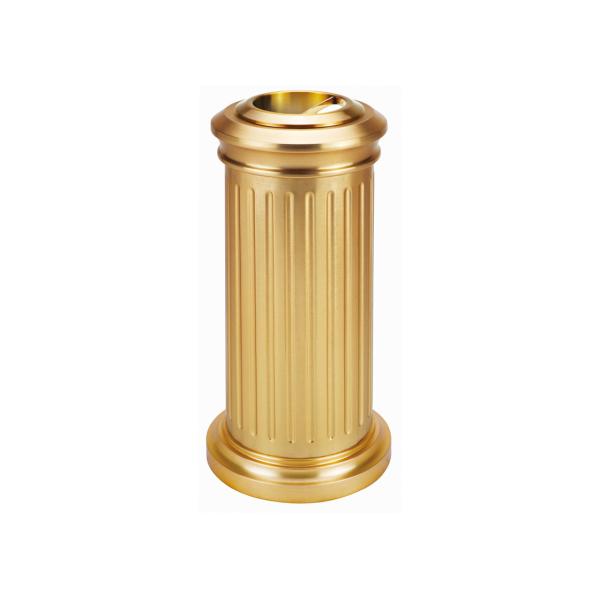 Оборудования гостиничного сервиса гостиничного номера/бочонок земной золы нержавеющей стали с цветом золота открытого верхнего Аштрай Титанюм