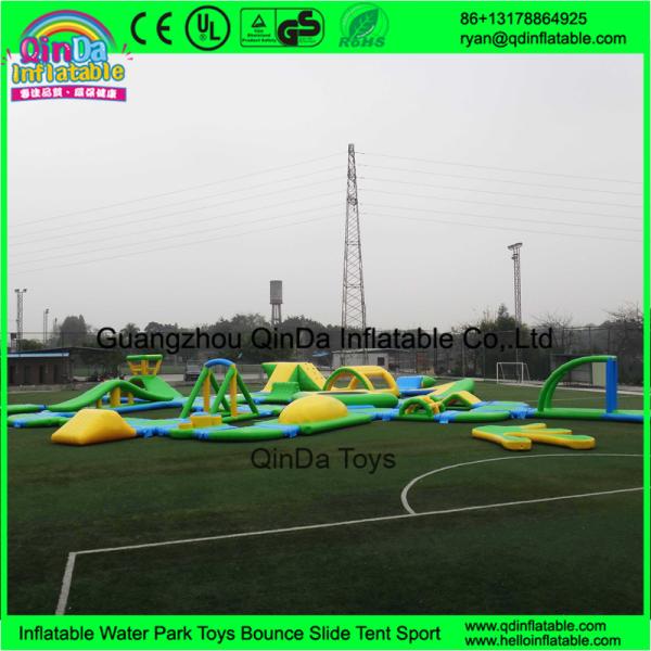 Quality giant inflatable water park, inflatable commercial water park for sale