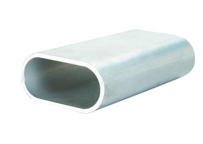 6061 Flat Sided Oval Aluminum Tubing Intake Seamless For Aerospace Military