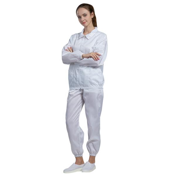 Прозодежда чистой комнаты водоустойчивой анти- статической корпии ESD Coverall свободная от многоразовая