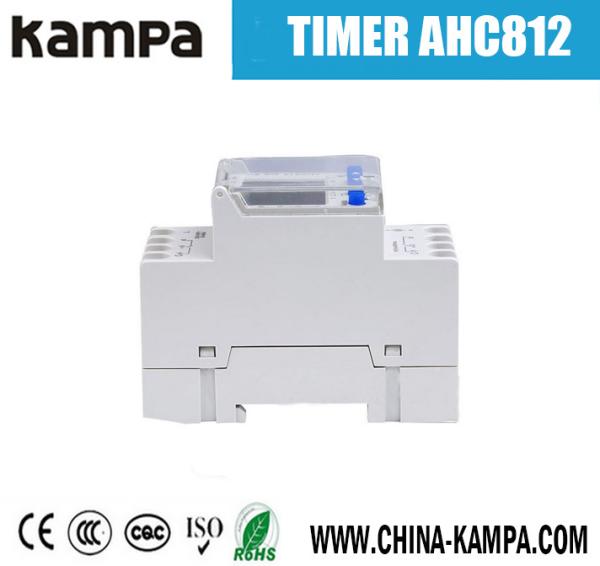 AHC812 220V 2 Channels weekly programmable digital timer
