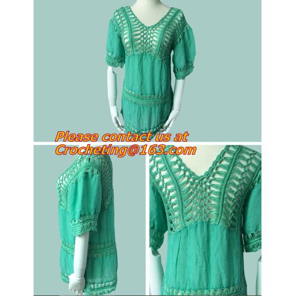 Blouse Shirts Women Emboridery Long Sleeve Crochet Tops Lace Blusas De Renda Camisa Femini