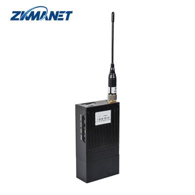 1W COFDM Transmissor portátil 2.7GHz Design portátil personalizável Criptografia AES Sistema de transmissão de vídeo HD sem fio