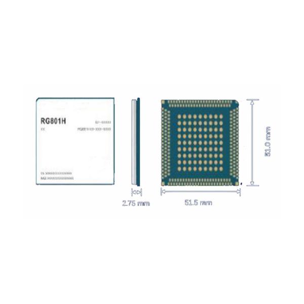 Интерфейс M.2 PCI модуля связи модуля 30kHz 5G RG801H 5G срочный