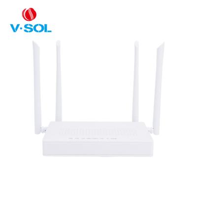XPON GPON Dual Band Wifi ONU FTTH Modem 4GE 1POTS 2USB 5dBi 4 Antennas AC