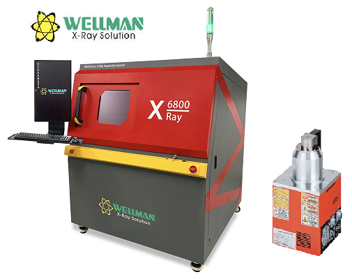 Automated X-ray Testing System with 530*530mm Table 10KG Load Capacity and 200μA