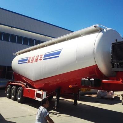 Brand New Powder Discharging Tanker Semi Trailer Cement Discharging Tanker Trailer