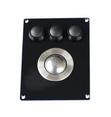 Trackball áspero industrial de aço inoxidável do dispositivo IP65 apontando mecânico