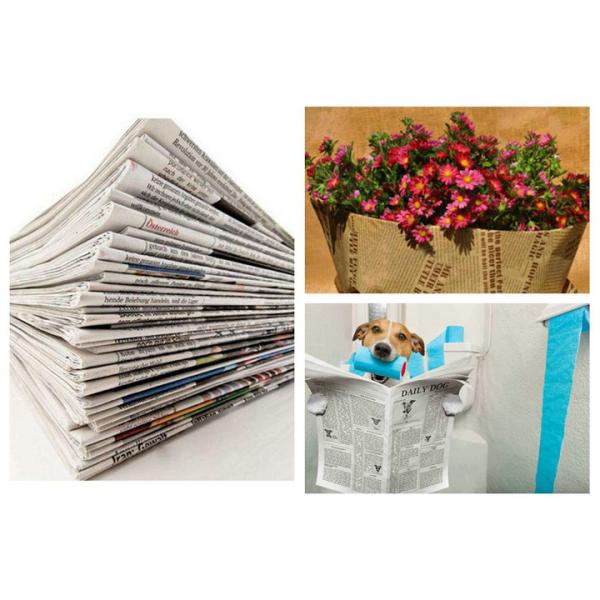 48.8гсм 50гсм 53гсм повторно использовало Принтабле бумагу газетной бумаги для газеты журнала