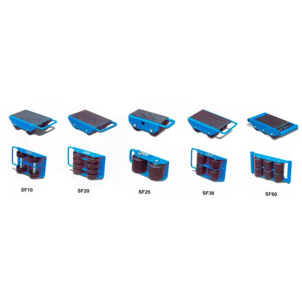 SF 6000kg исправило коньки оборудования коньков машины колеса двигая тяжелые