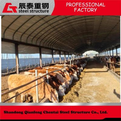 Prefab Steel Structure Poultry House Customized For Hygiene Bird Rearing
