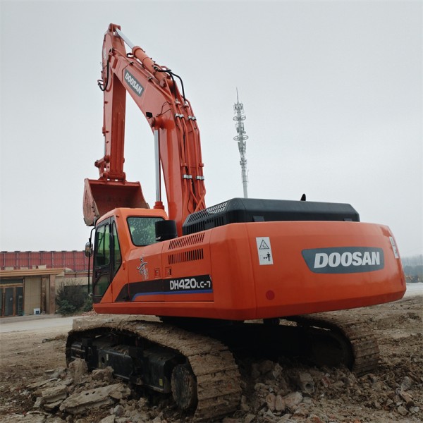 2025 Year Used Doosan DH420LC-9 42ton Crawler Excavator Like New Condition Hydraulic Digger for Export