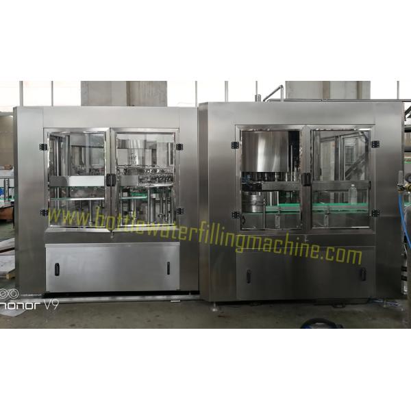 Drinking Water Production Plant , Water Bottle Filling Machine 40 Heads