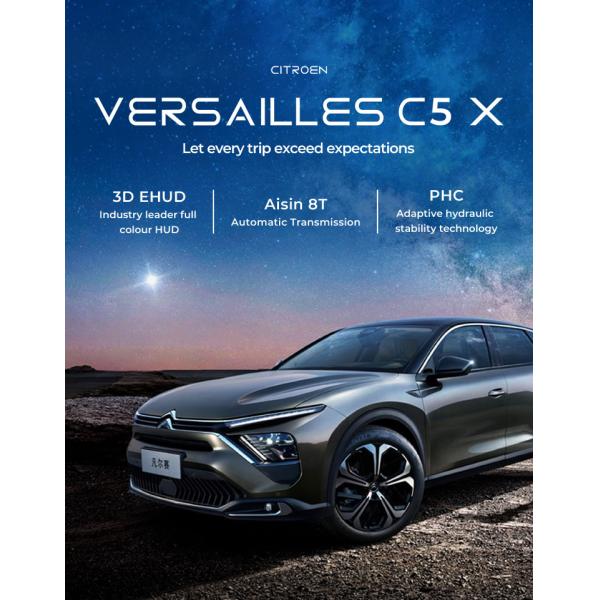 Citroen Versailles CX5 Used Motor Vehicle Petrol Cars 221KM/H