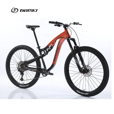 SHIMANO Kit MTB Gear Cycle GOMID Four Link Trail Mountain Bike with Full Suspension and Thru Axle Alloy Frame