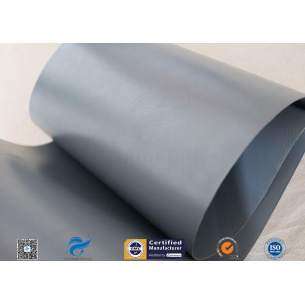 PVC Coated Fiberglass Clothing Waterproof High Strength 0.3MM Fireproof Fabric