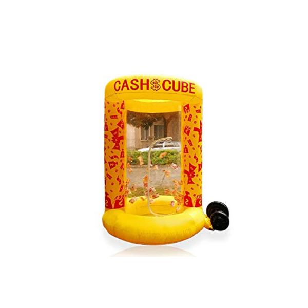 Подгонянная машина куба наличных денег игры раздувных денег хватая