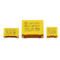 Capacitores fixos MKP X2 Supressão de interferências eletromagnéticas