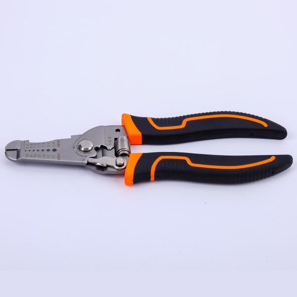 175mm Multi-Function Wire Stripper Cutter Crimper Pliers 4Cr13