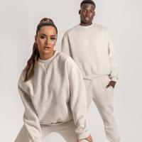 Luva longa unisex da tela do velo 2 partes do fato de esporte para a aptidão