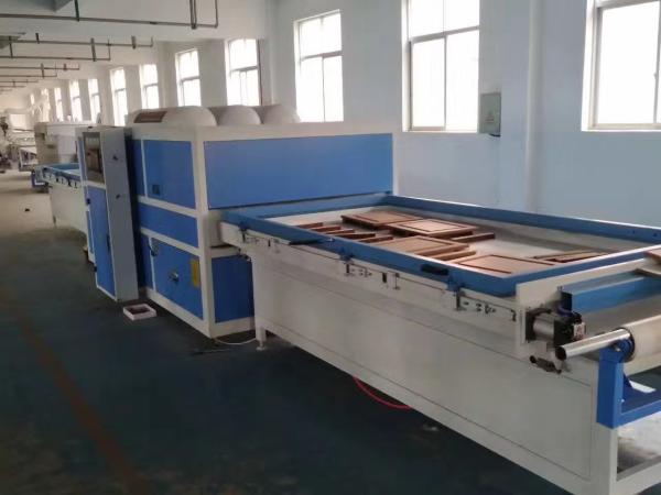 Wood WPC door cabinet PVC film vacuum membrane press full automatic vacuum press machine KC2800A