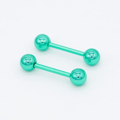 Joia perfurando 316L 14G de aço inoxidável 15mm do Barbell do bocal clássico dos estilos