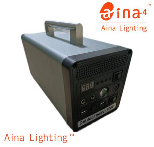 Puissance élevée portative de ménage extérieur mobile d'alimentation d'énergie solaire du courant 200w chargeant