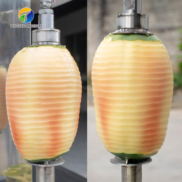 Máquina principal de Peeler da abóbora 95KG 1 para o jantar salão da fábrica do alimento
