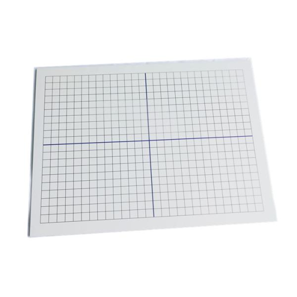 Custom Magnetic Dry Erase Board frameless double sided lapboard with magnetic backing and dry erase surface for kids and gifts