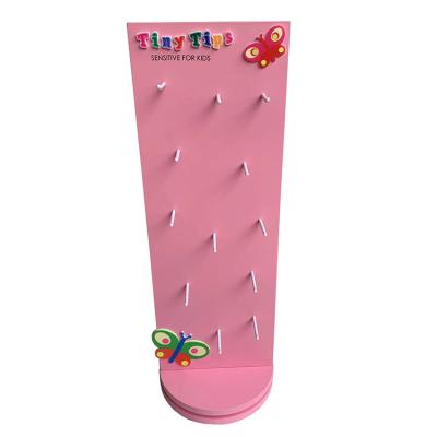 Free Standing Wooden Display Stand Spinning Display Stand Tiny Tips Sensitive For Kids