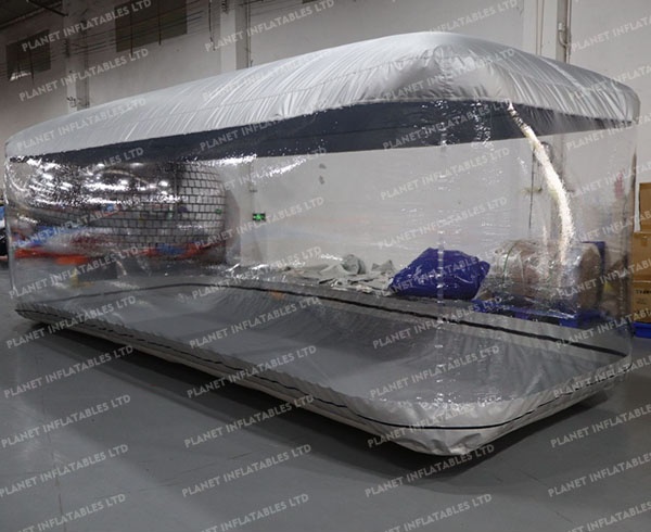 Durable Anti Dust Inflatable Bubble Parking Shelter Inflatable Air Car Cover Bubble Tent