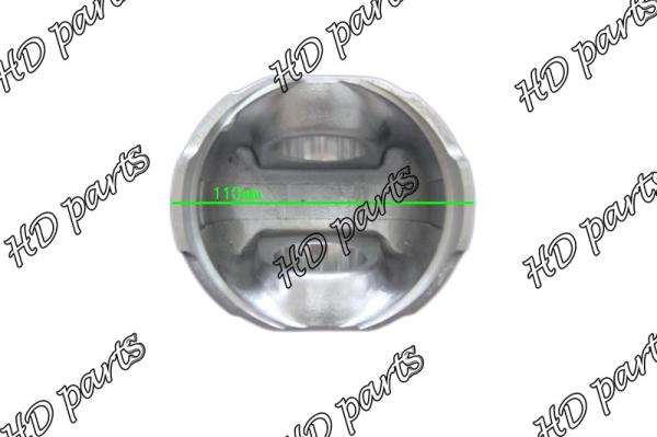 6D110 Diesel Engine Piston 6138-31-2110 6138-31-2010 For KOMATSU