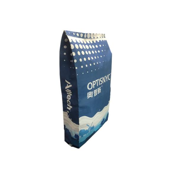 Изготовленная на заказ промышленная сумка 25kg удобрения звезды объявления мешков удобрения мочевины бумажных мешков