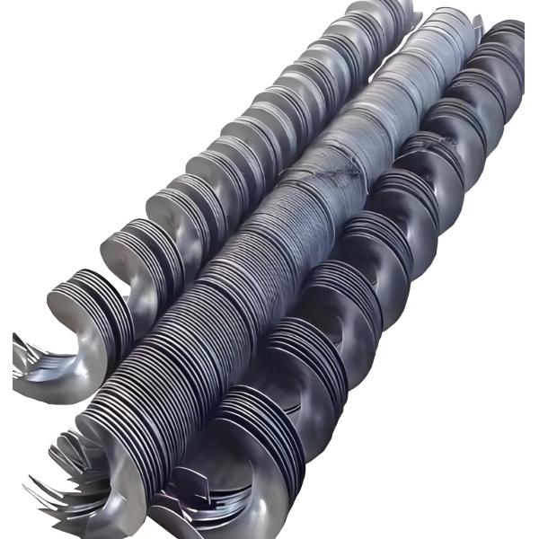 Lamelle hélicoïdale pressée à froid et arbre en spirale en acier inoxydable