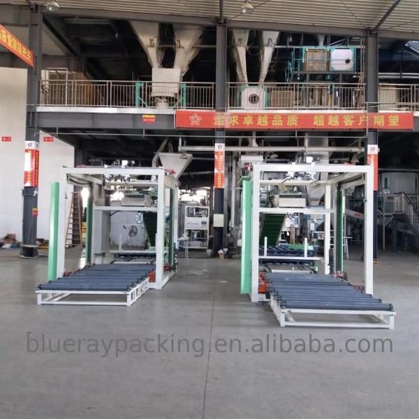 máquina de Palletizer do saco de 130NL/Min 0.8MPa com garantia de 1 ano