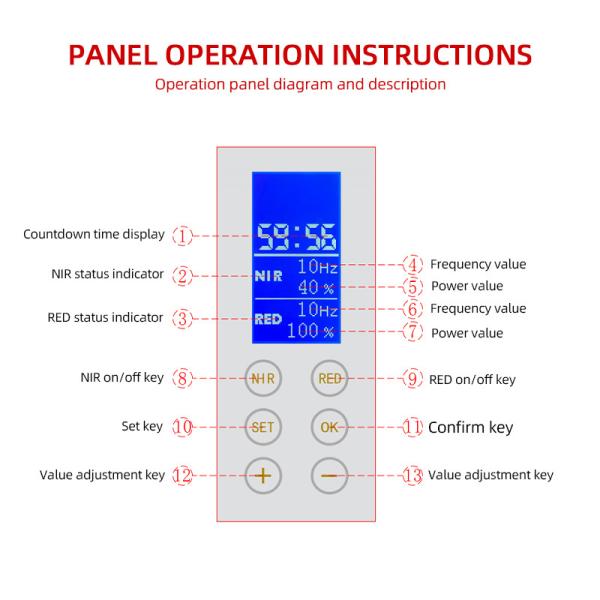 Shenzhen 120 LEDs 660nm 850nm Infrared Light Therapy Panels Small Pdt Machine Face Body 600W LED Red Light Therapy