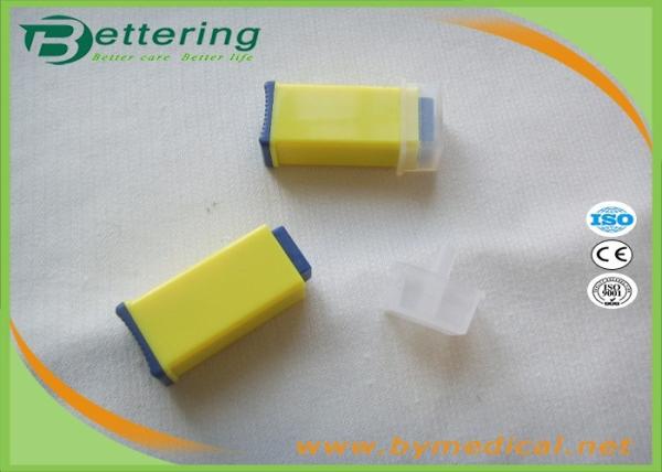 26G Yellow Colour Sterile Auto Pressure Activated Safety Blood Lancet Asepsis Blood Sample Collecting Needle