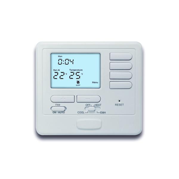 24VAC LCD Air Conditioner digital heat pump thermostat Heating and Cooling Wired Room Thermostat