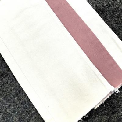 290GSM WHITE 100% Cotton Twill Fabric After Wash With Peach Brush