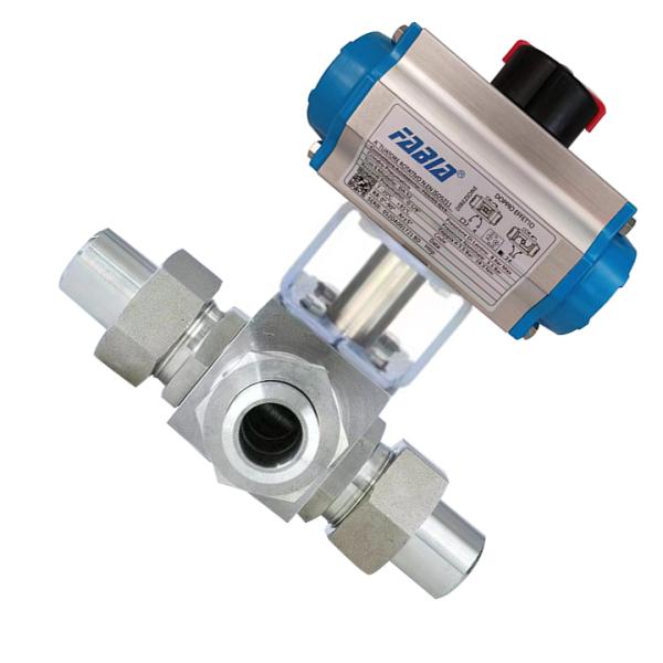 Высокотемпературный шаровой клапан высокого давления 3/8 3 4