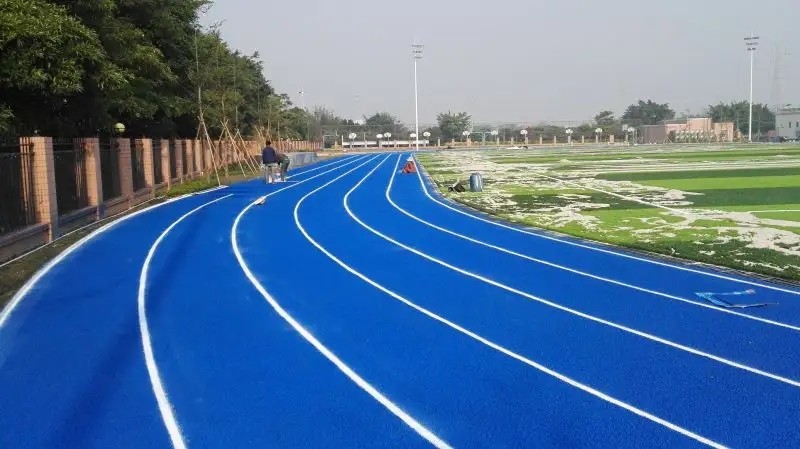 Зерна следа 1mm 3.5mm голубые красные EPDM синтетики спорт атлетические для стадиона