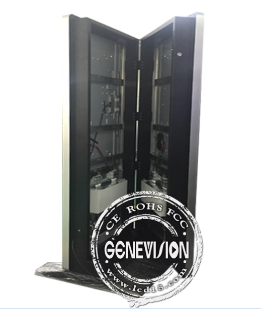 Двойной Signage 400cd/m2 WiFi LCD цифров экрана с зарядной станцией сотового телефона