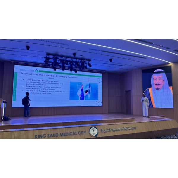 Rental And Installation Curved Screen Ultra-Clear High Refresh Rate 400x300mm LED Box Display, Three-In-One Full Color